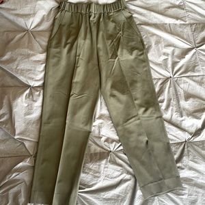Women’s Army Green COS Dress Pants- Size: 6